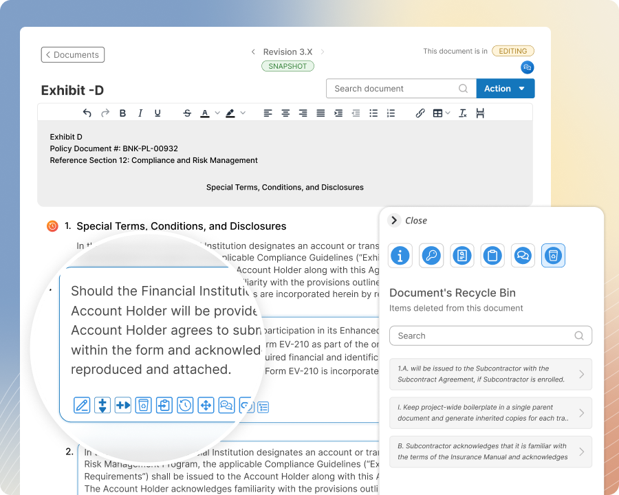 Tailor preconstruction bid package exhibits with more ease and precision