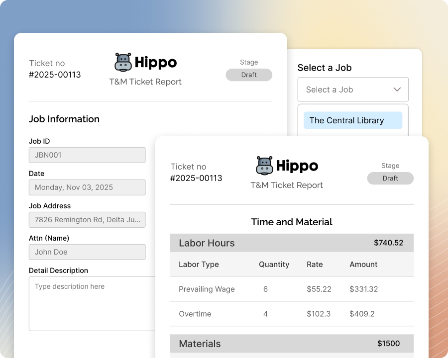 SmartDefaults smart defaults for t and m tickets