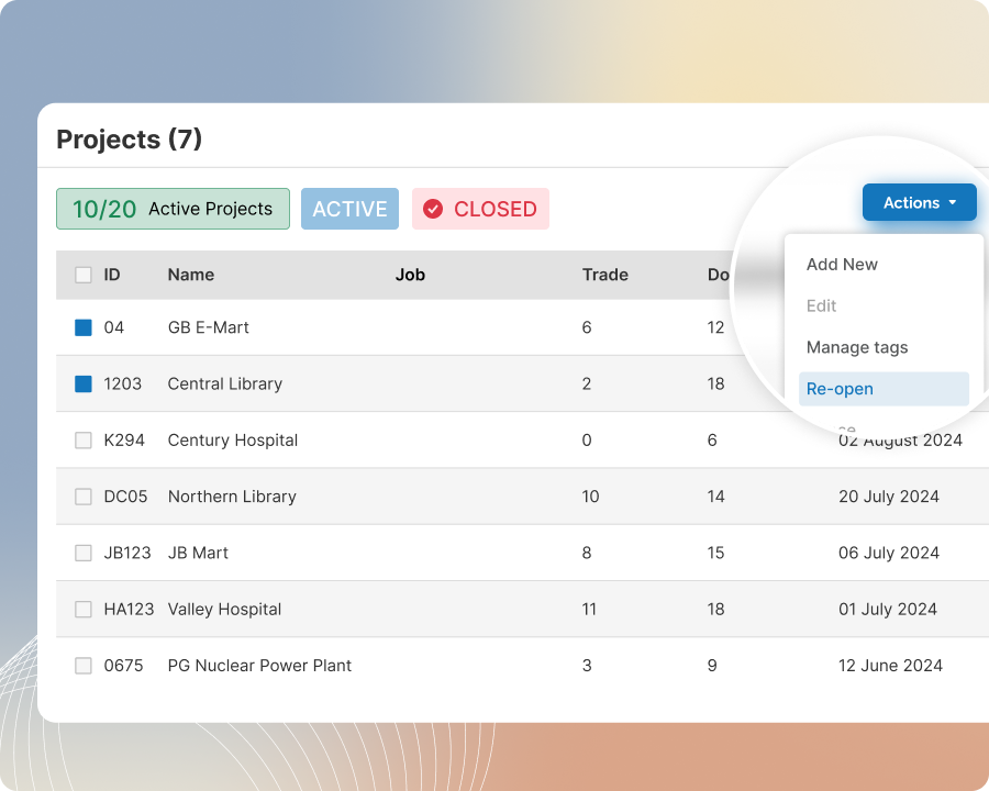Project Archive Project Archive