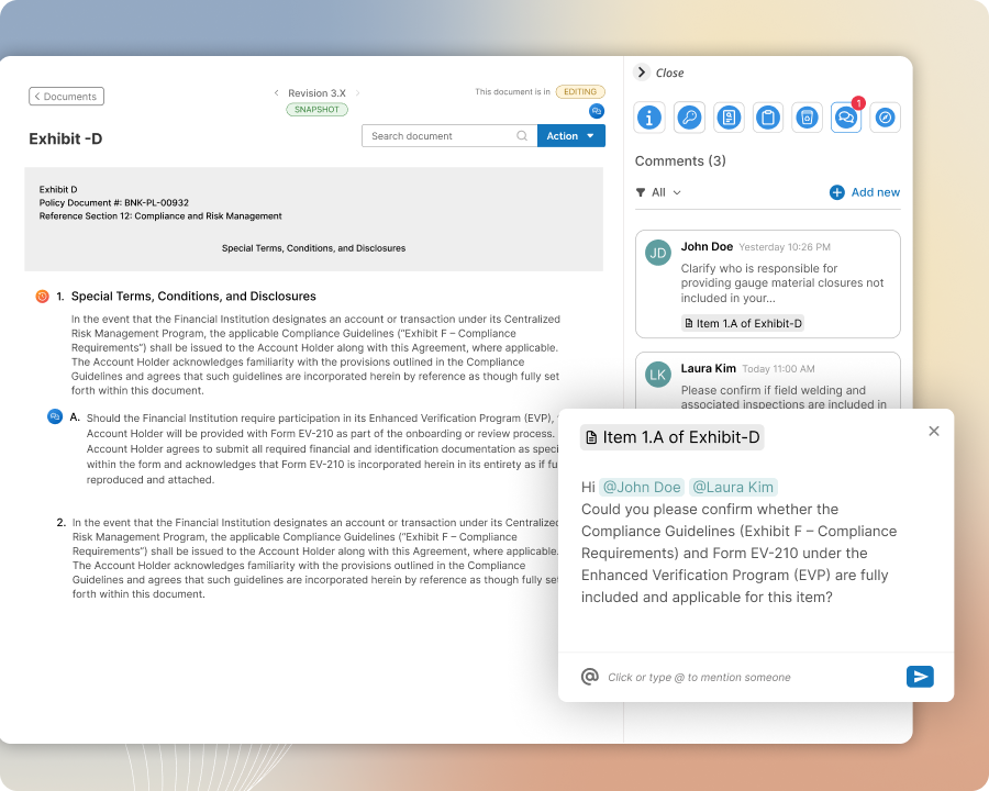 Collaborate seamlessly Comments & Conversations with Zurel ScopeMaker