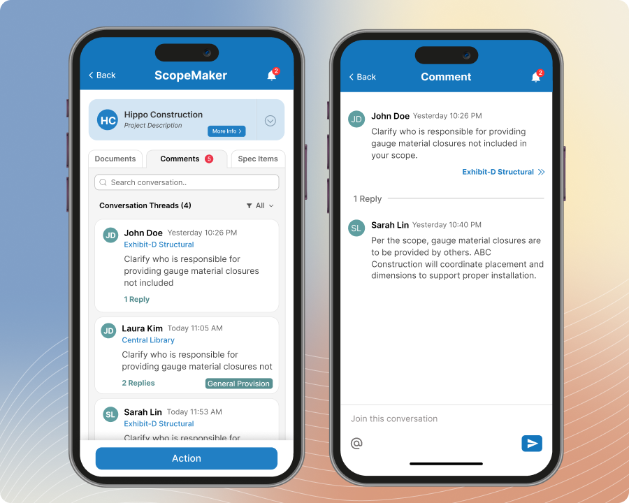 Comment & Conversation