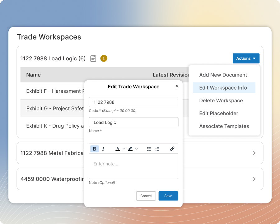 Reorganize trade folders as your trade setup changes in Zurel ScopeMaker