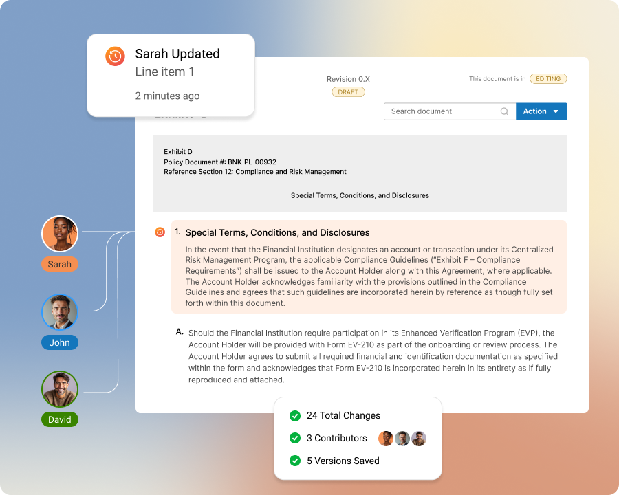 Confident Team collaboration feature in Zurel ScopeMaker
