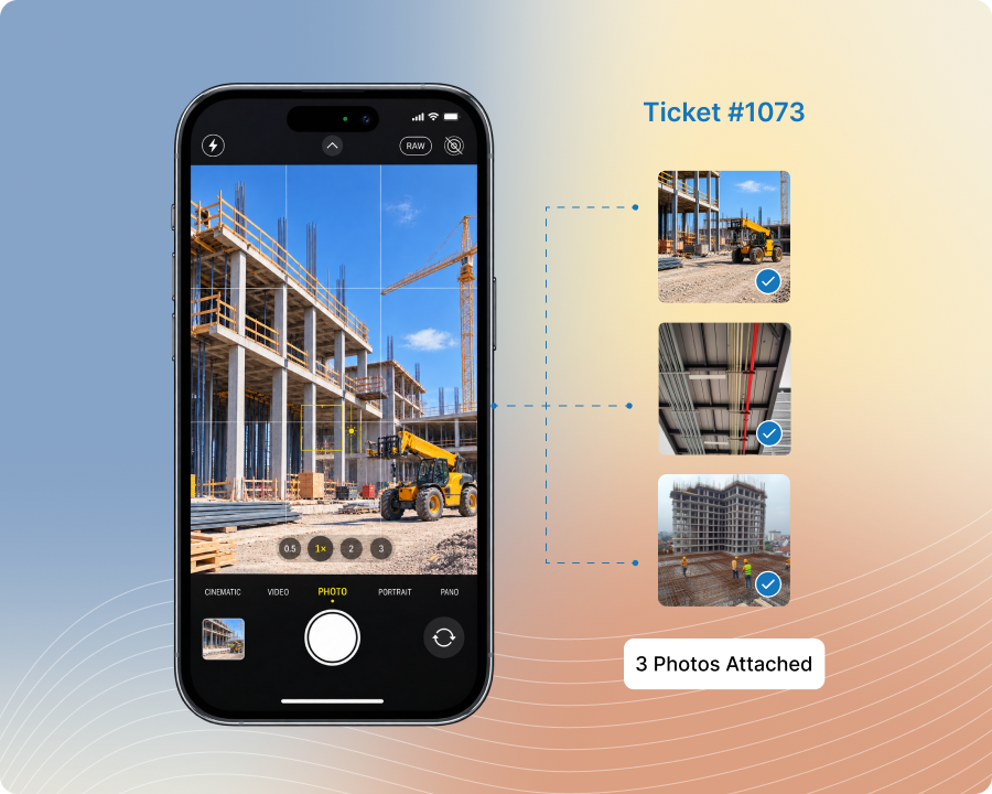 Capture Multiple Photo in T&M Tickets Capture Multiple Photo in T&M Tickets
